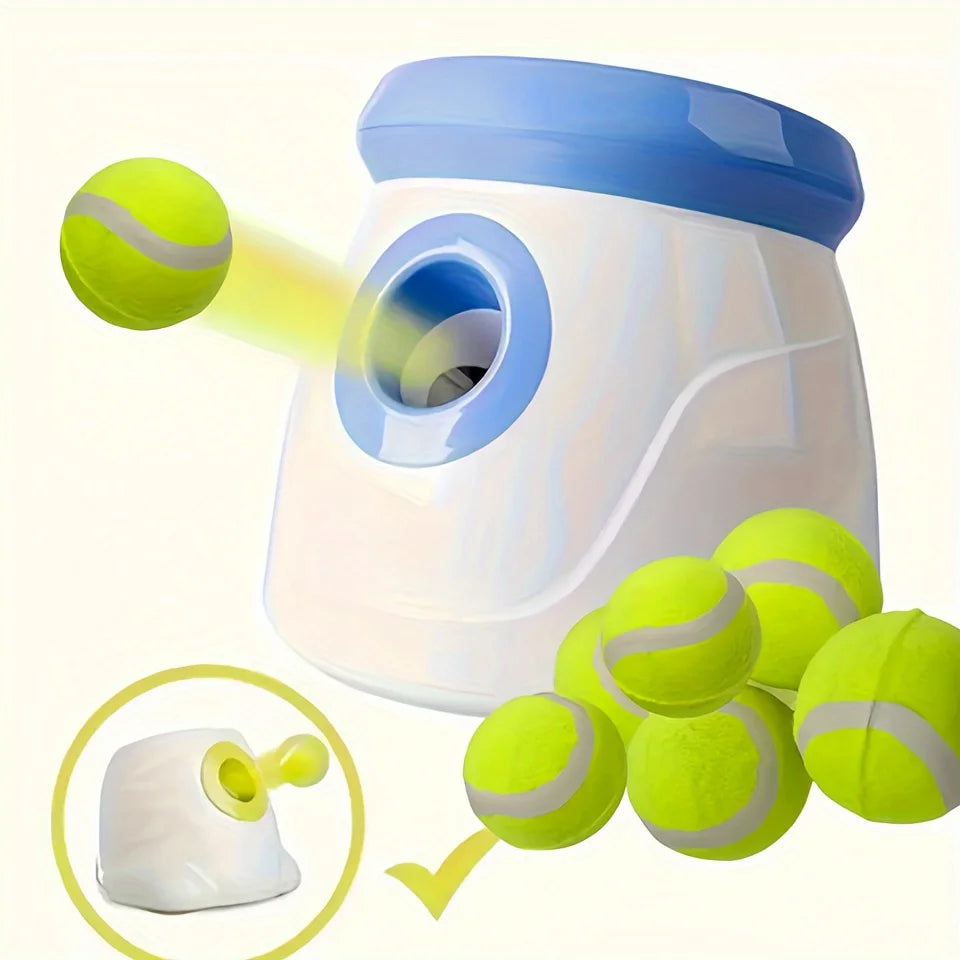 6 Stück interaktive Hundetennisbälle