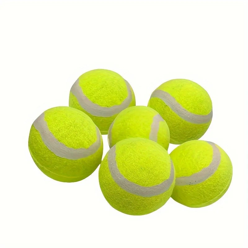 6 Stück interaktive Hundetennisbälle