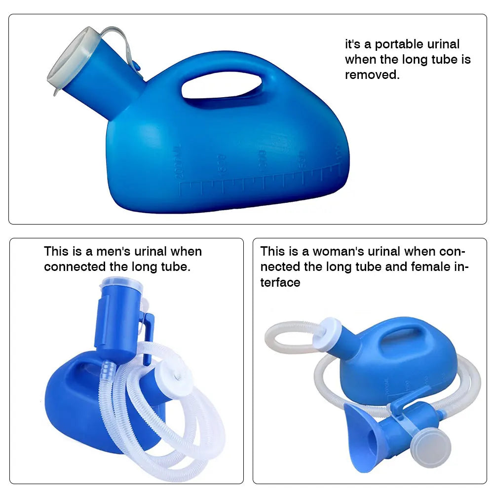 2000 ml Tragbare Toilette Urinflasche
