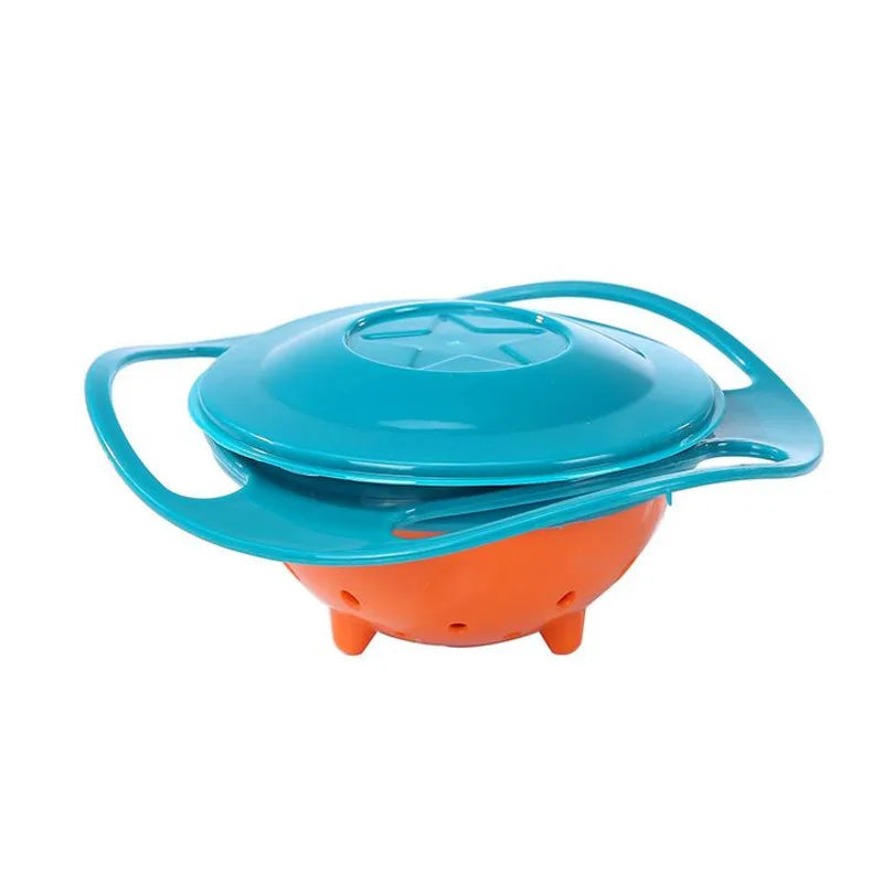 Kinderteller 360 ° Rotierende Teller.Unmöglich auszulehren