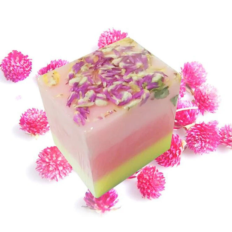Blumenseife mit ätherischem Öl