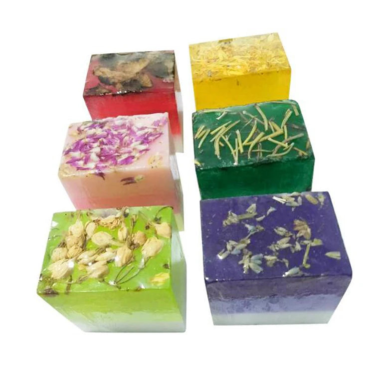 Blumenseife mit ätherischem Öl