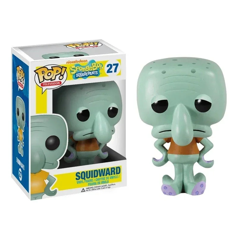FUNKO POP SQUIDWARD #27 PATRICK #26 Mr. Krabs #29 #453