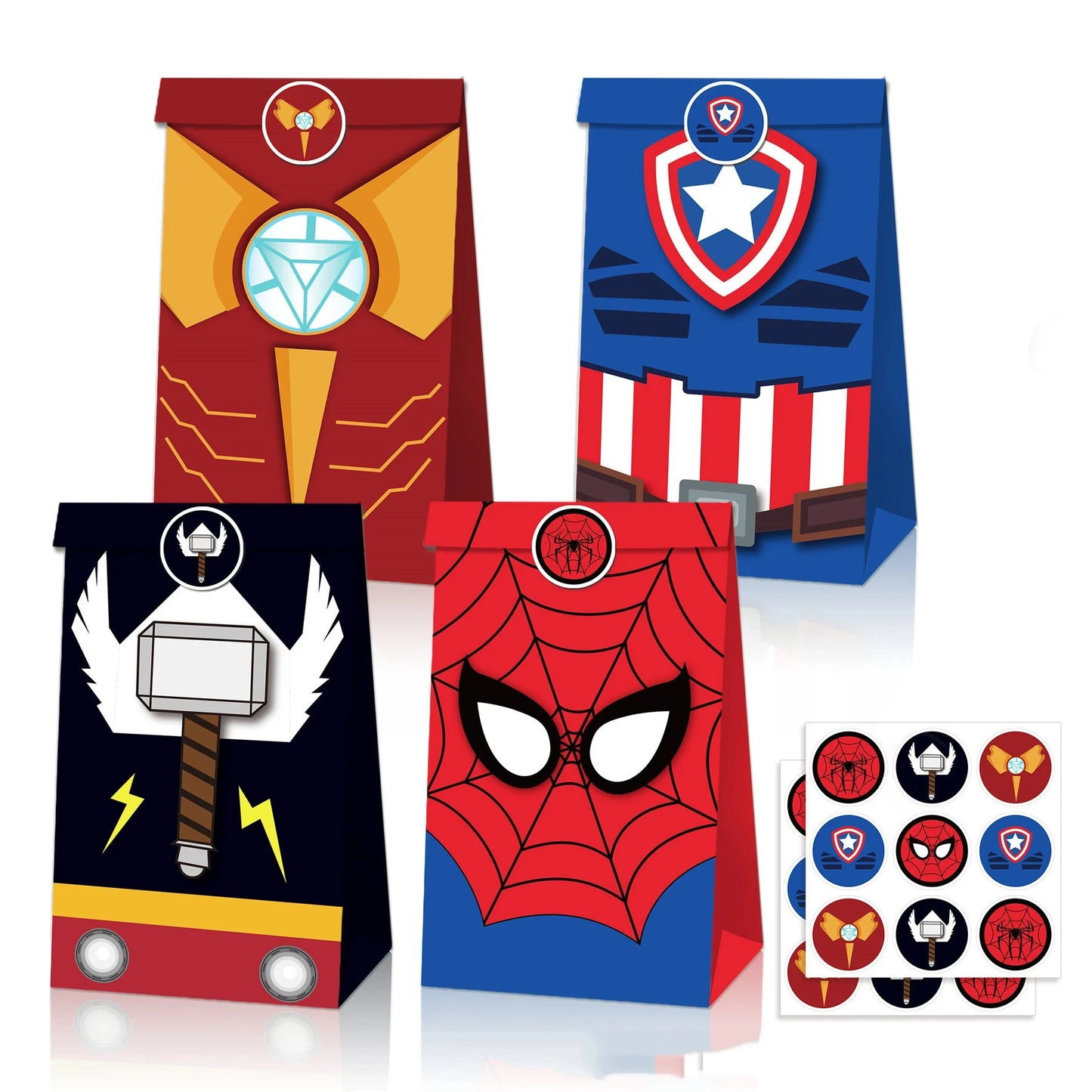 Avengers Superhelden-Geburtstagsparty-Zubehör