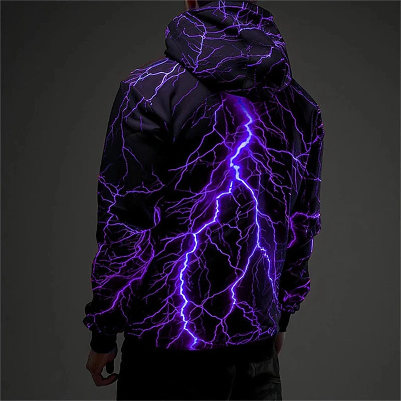 Vintage Grafikdruck Hoodie