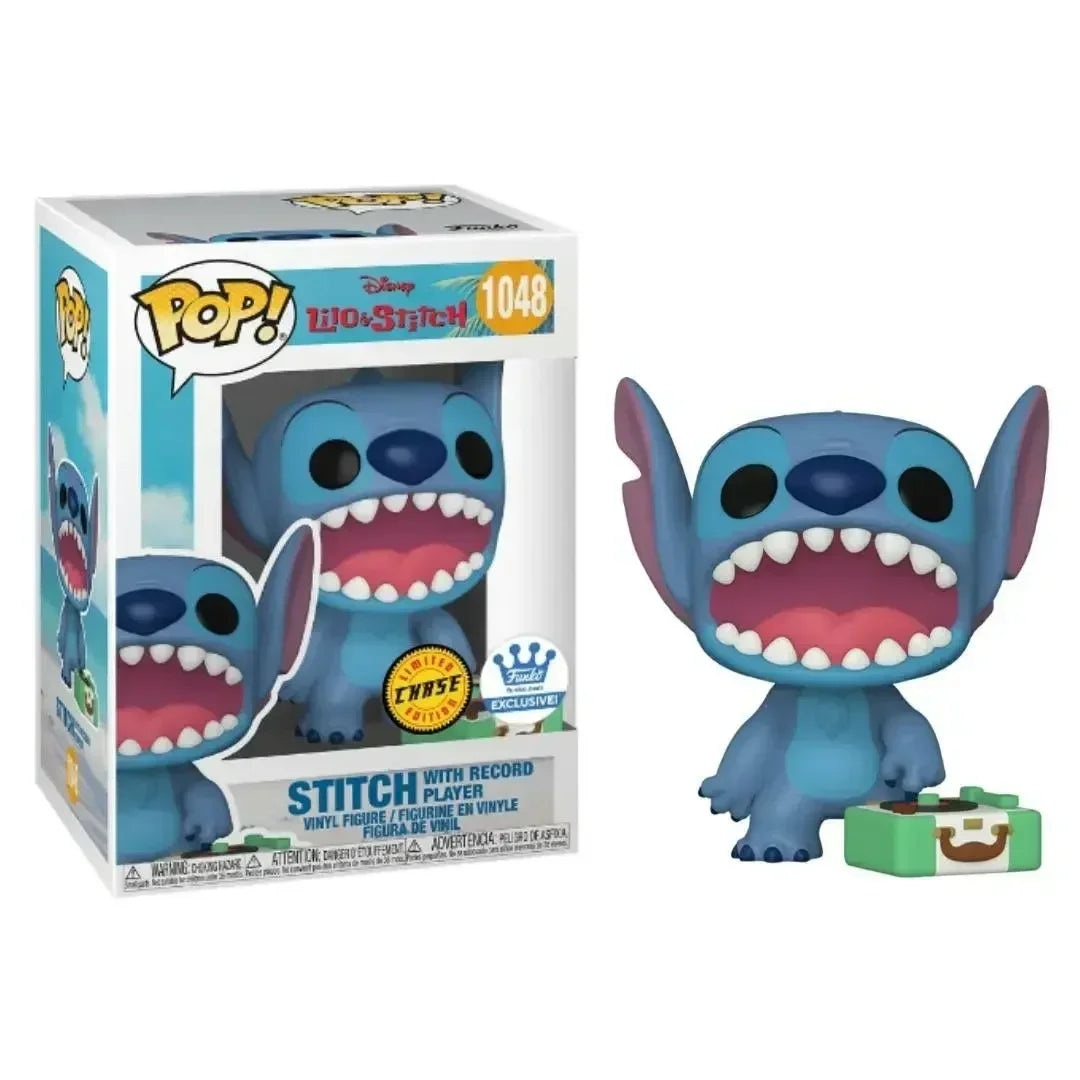 FUNKO POP Disney Stitch with Record Player 1048# Summer Stitch 636 Scrump 126# Elvis Stitch 127# Stitch 1045#