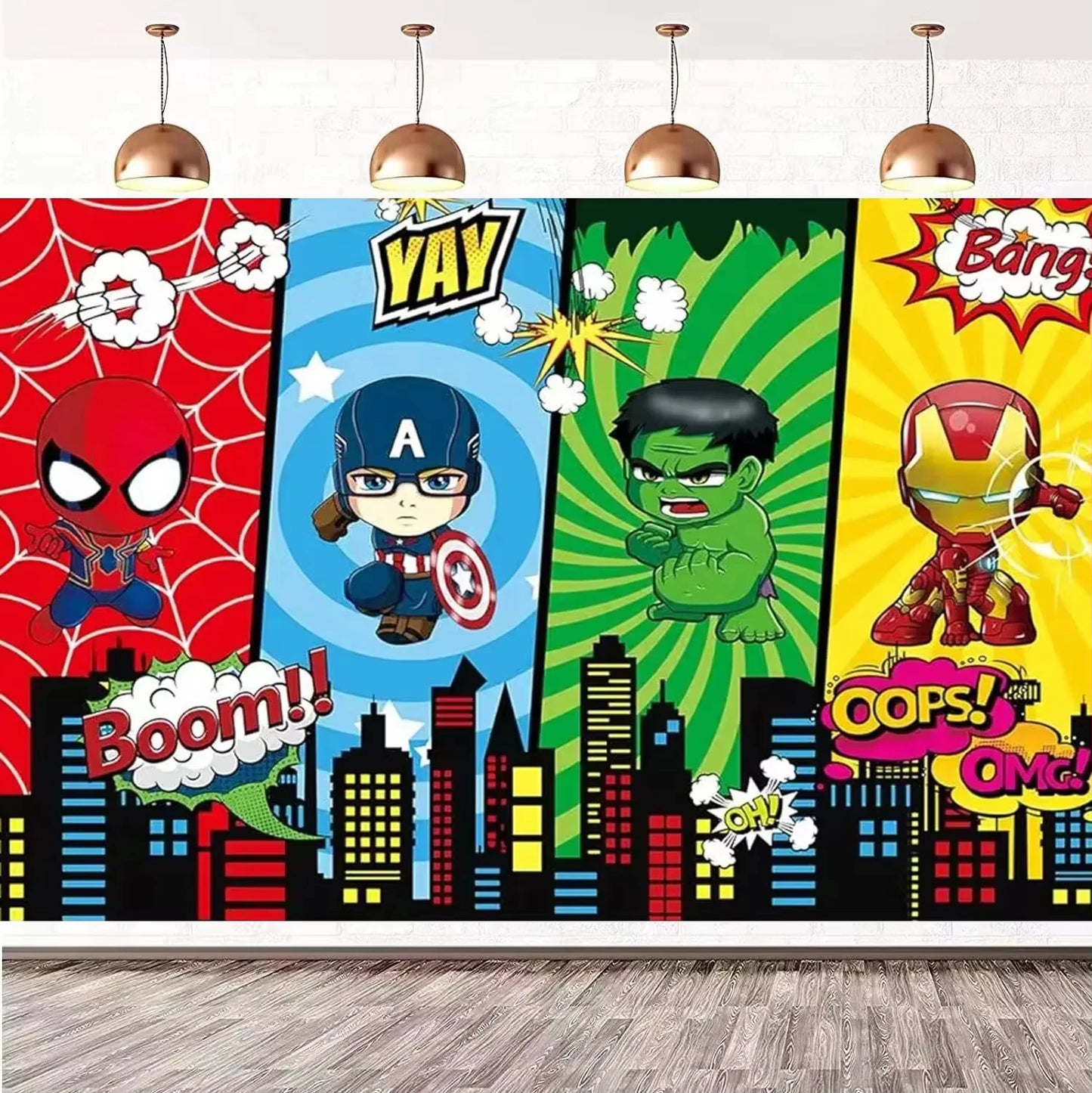 Avengers Superhelden-Geburtstagsparty-Zubehör