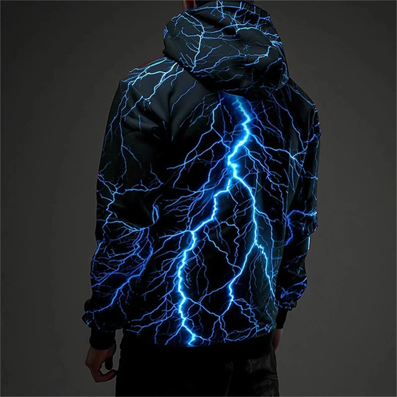 Vintage Grafikdruck Hoodie