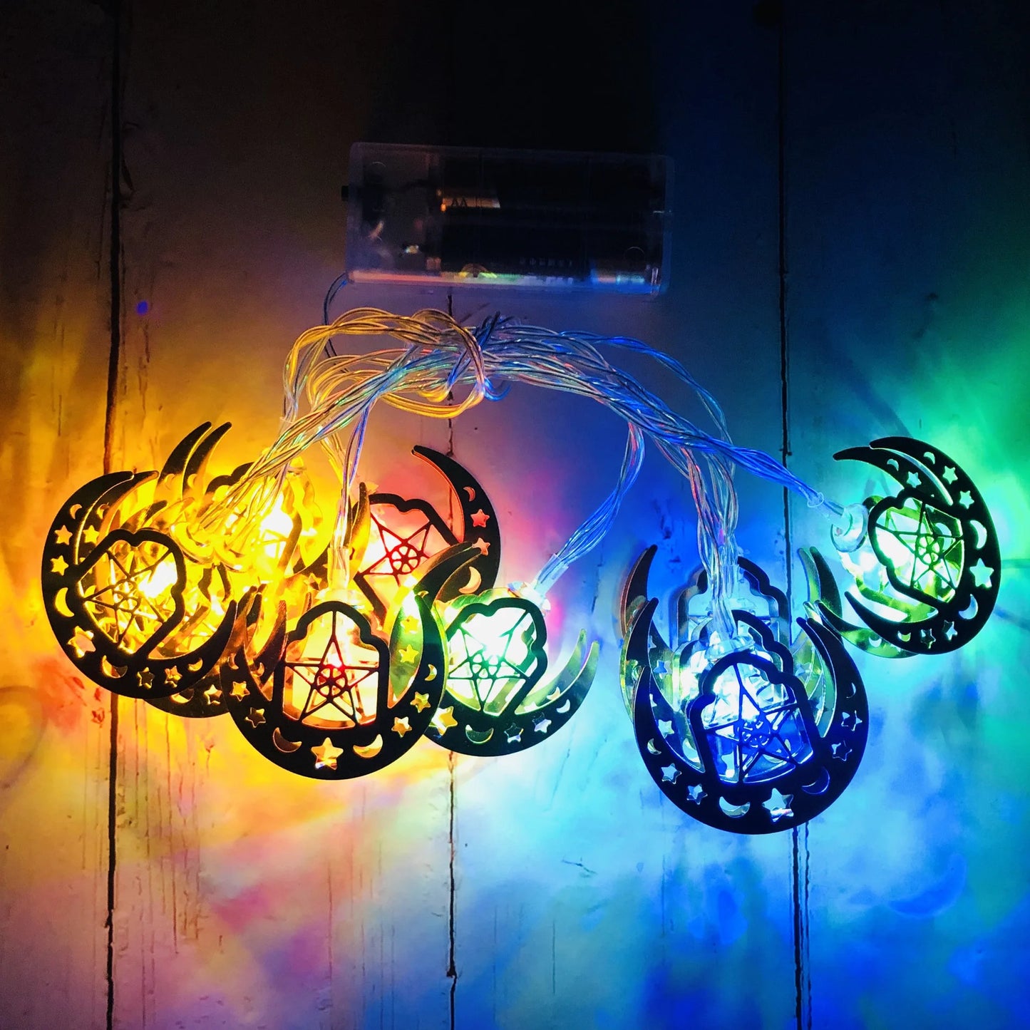 Ramadan-Dekoration, Kunststoff-Laterne