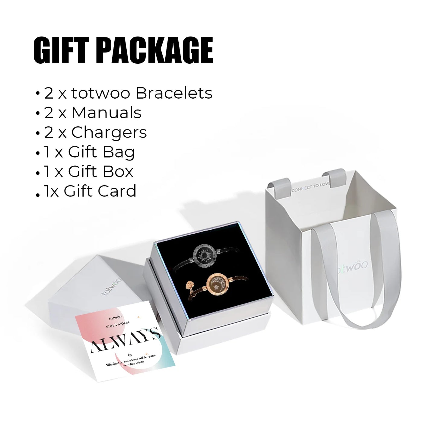 Armbänder für Paare, Geschenke für Fernbeziehungen