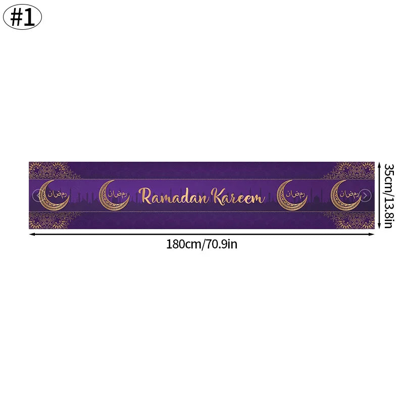 Ramadan Tischdecke Dekoration