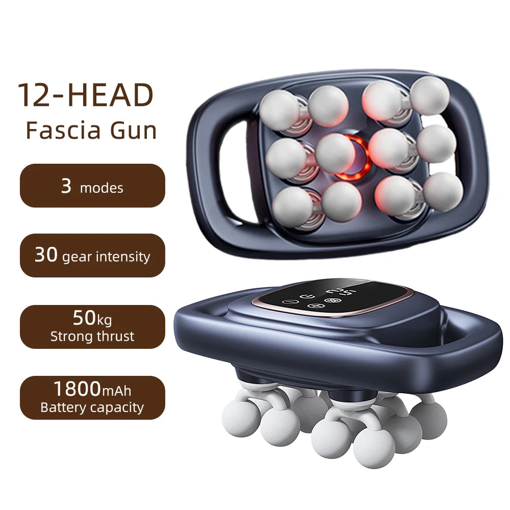 16-kopf Fascia Massage Pistole Gun