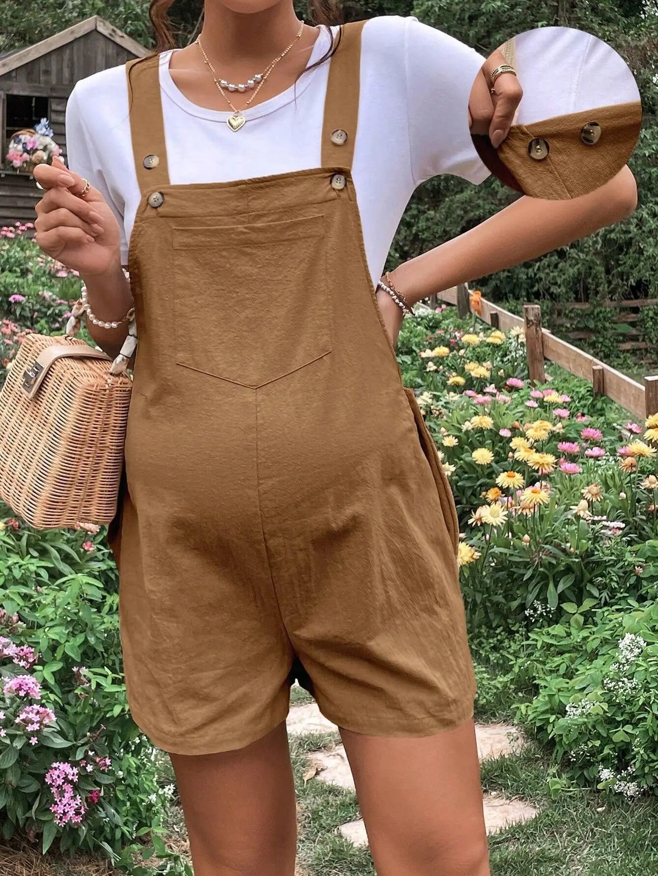 Overall Mit Verstellbarer Taille
