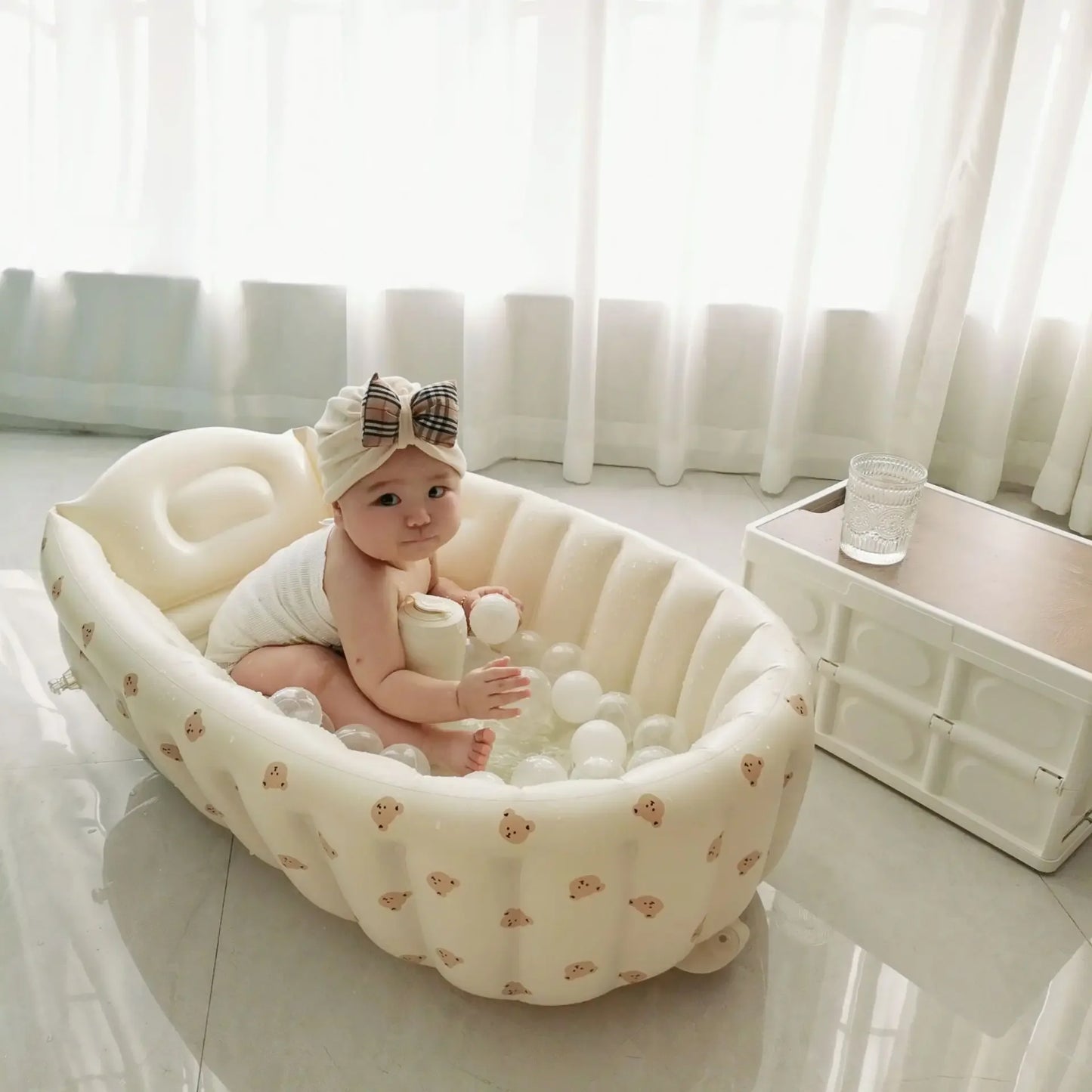 Aufblasbare Kinderbadewanne