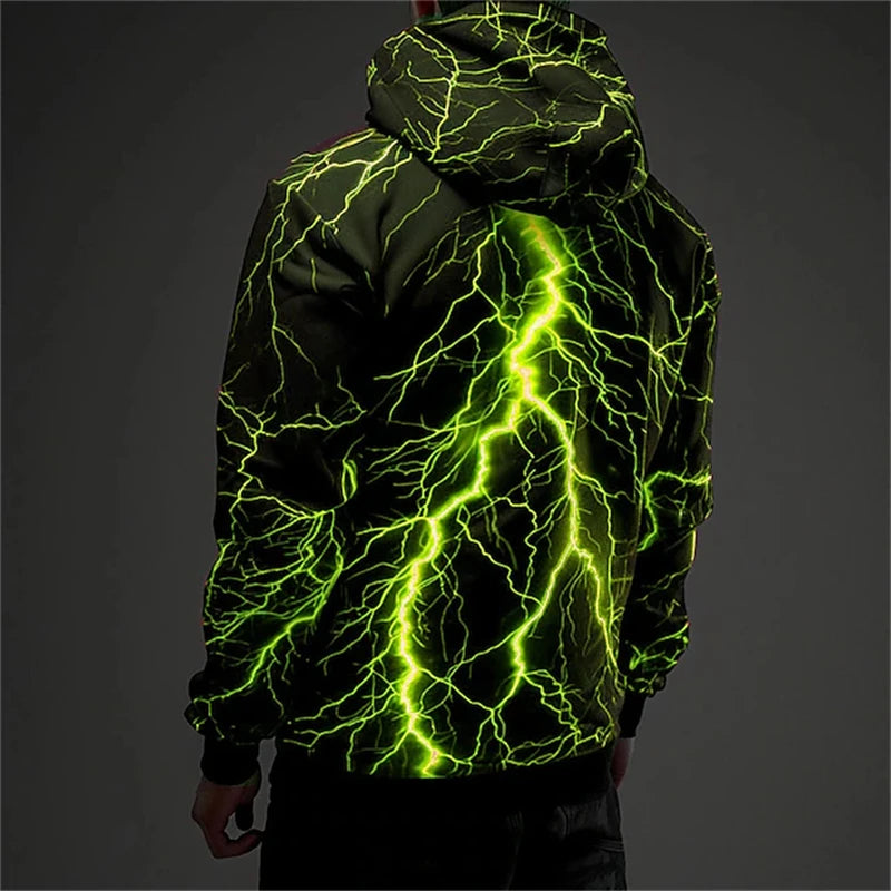 Vintage Grafikdruck Hoodie