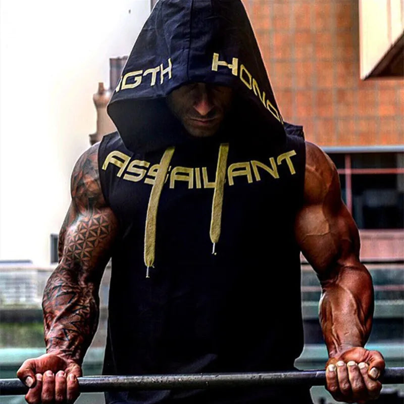 Herren Baumwoll-Kapuzenpullover