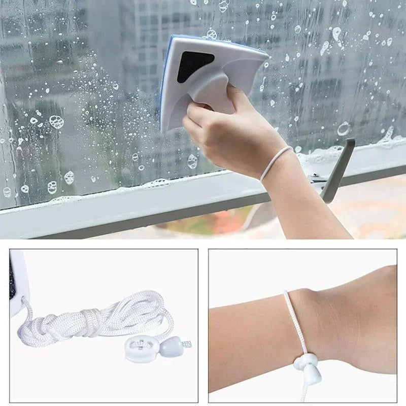 Magnetische Fensterputzbürste