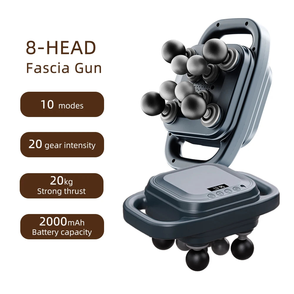 16-kopf Fascia Massage Pistole Gun