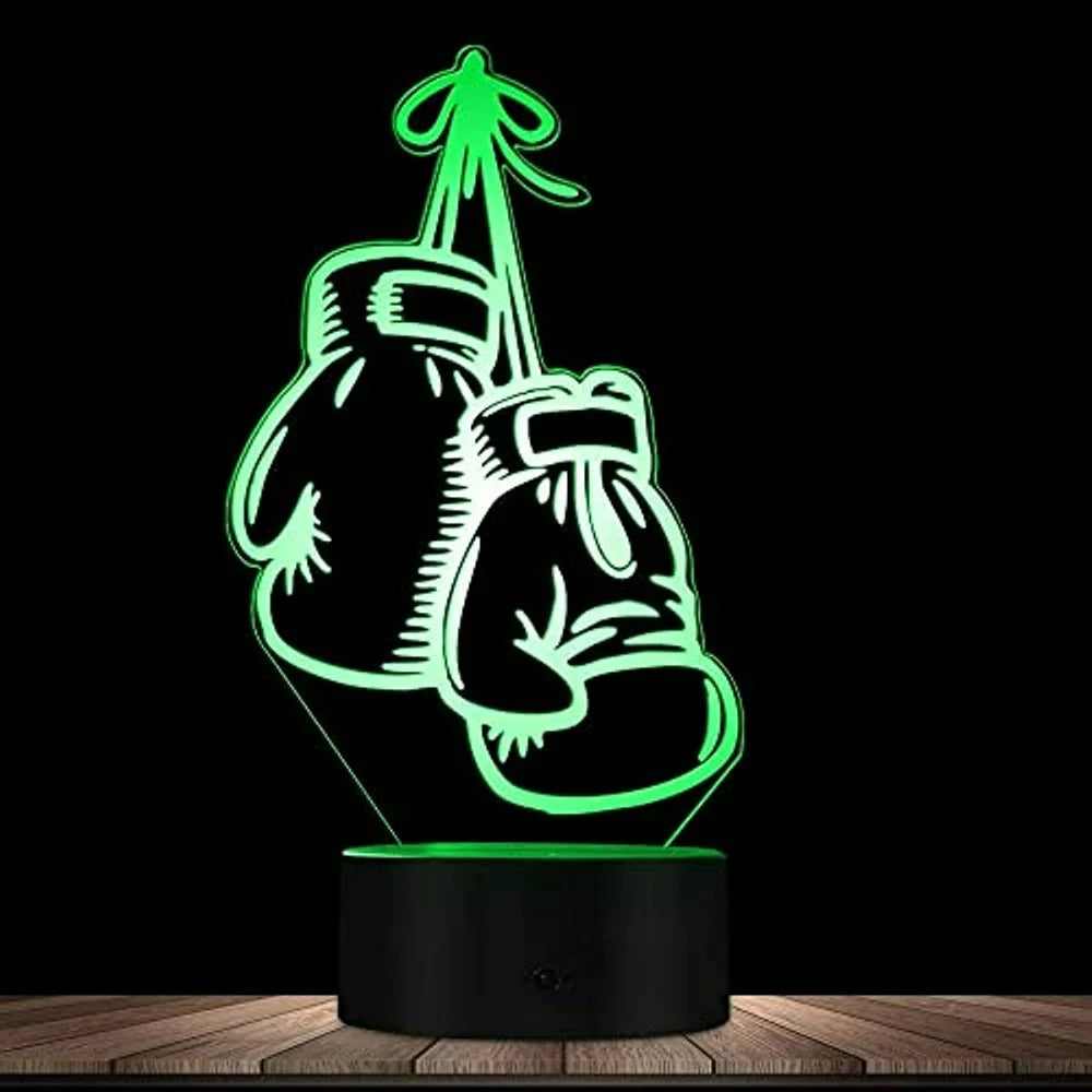 3D-Boxhandschuh-LED-Nachtlicht