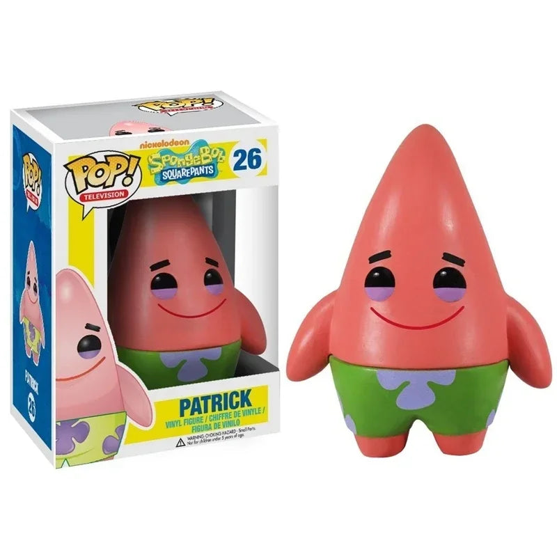 FUNKO POP SQUIDWARD #27 PATRICK #26 Mr. Krabs #29 #453