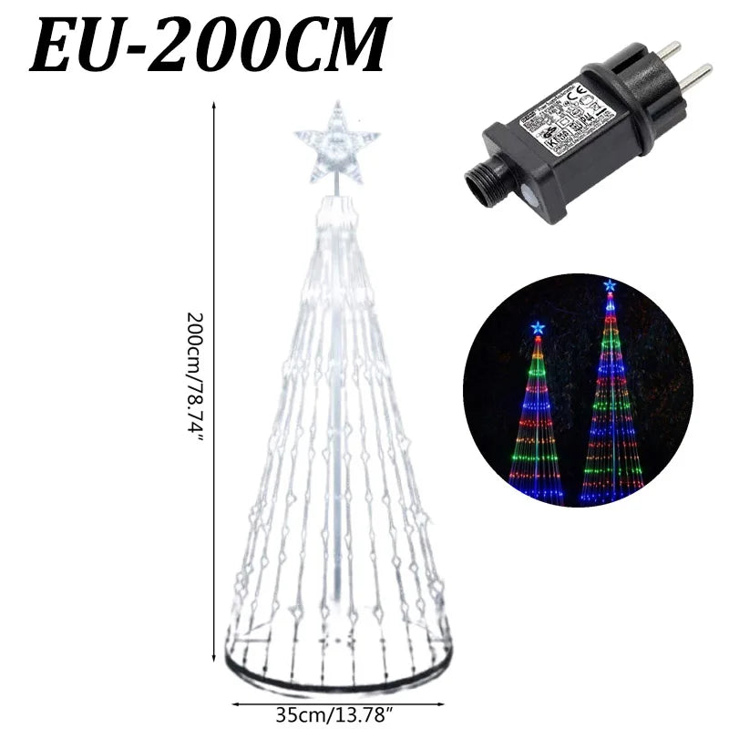 LED wasserfall Beleuchtung für Baum und Partys