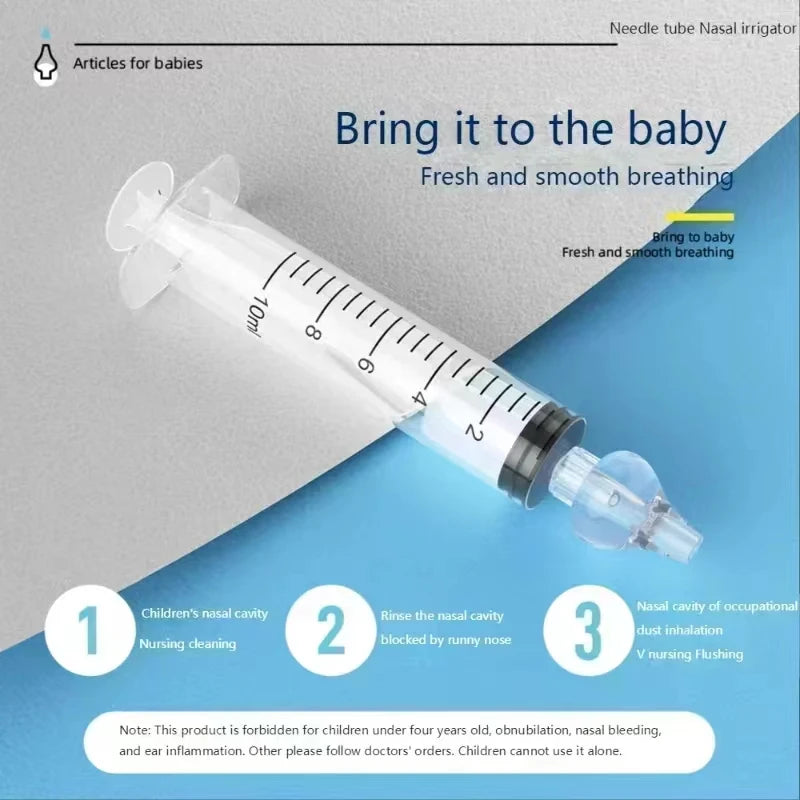 Baby-Nasensauger, professionelle Spritze, Nasendusche, Nasenreiniger