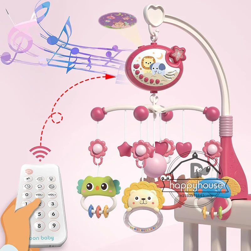 Baby-Mobile für Kinderbett mit Lichtern