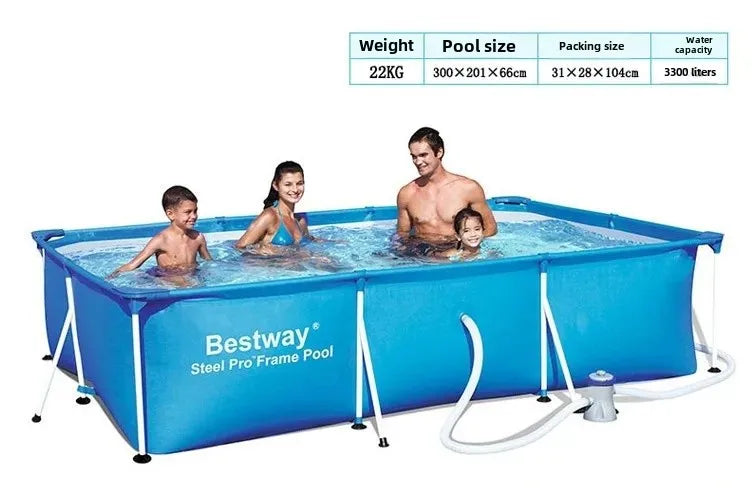 Extra großer aufblasbarer Swimmingpool