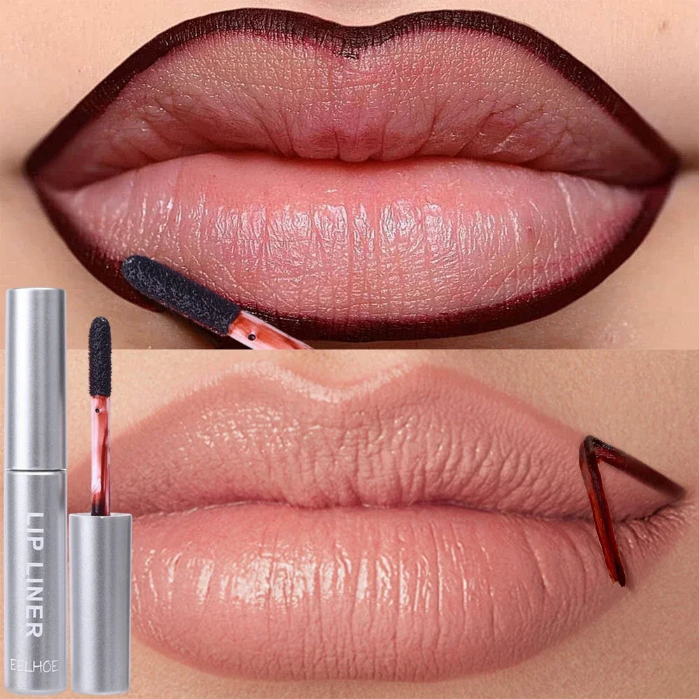 Wasserfester Lipliner, Lipgloss