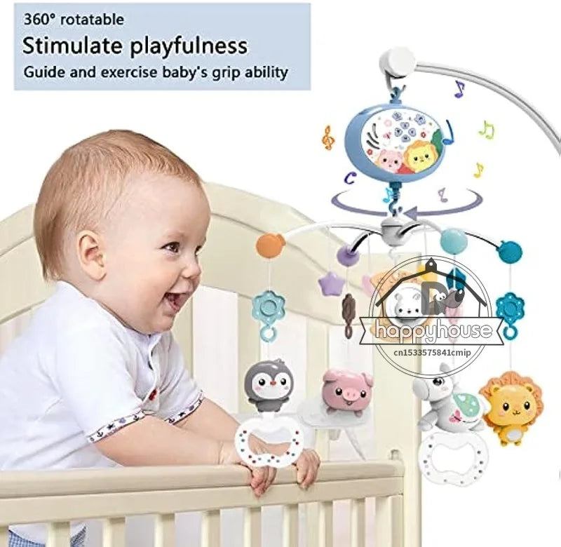 Baby-Mobile für Kinderbett mit Lichtern