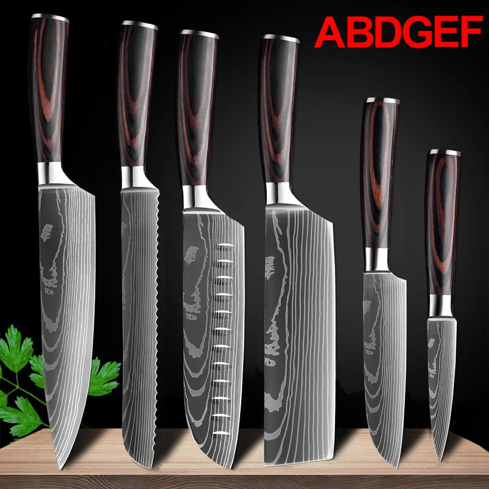 Japanisches Küchenmesser-Set
