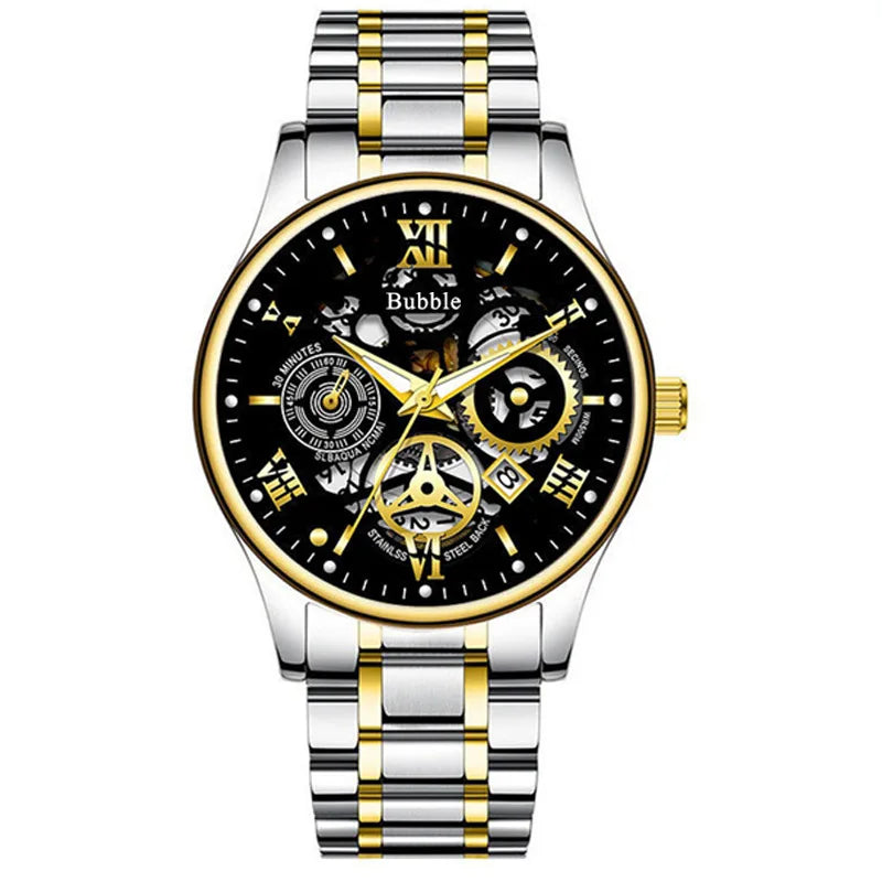 High-End-Leicht-Luxus-Quarz-Armbanduhr