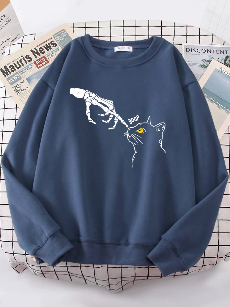 Rundhals-Pullover