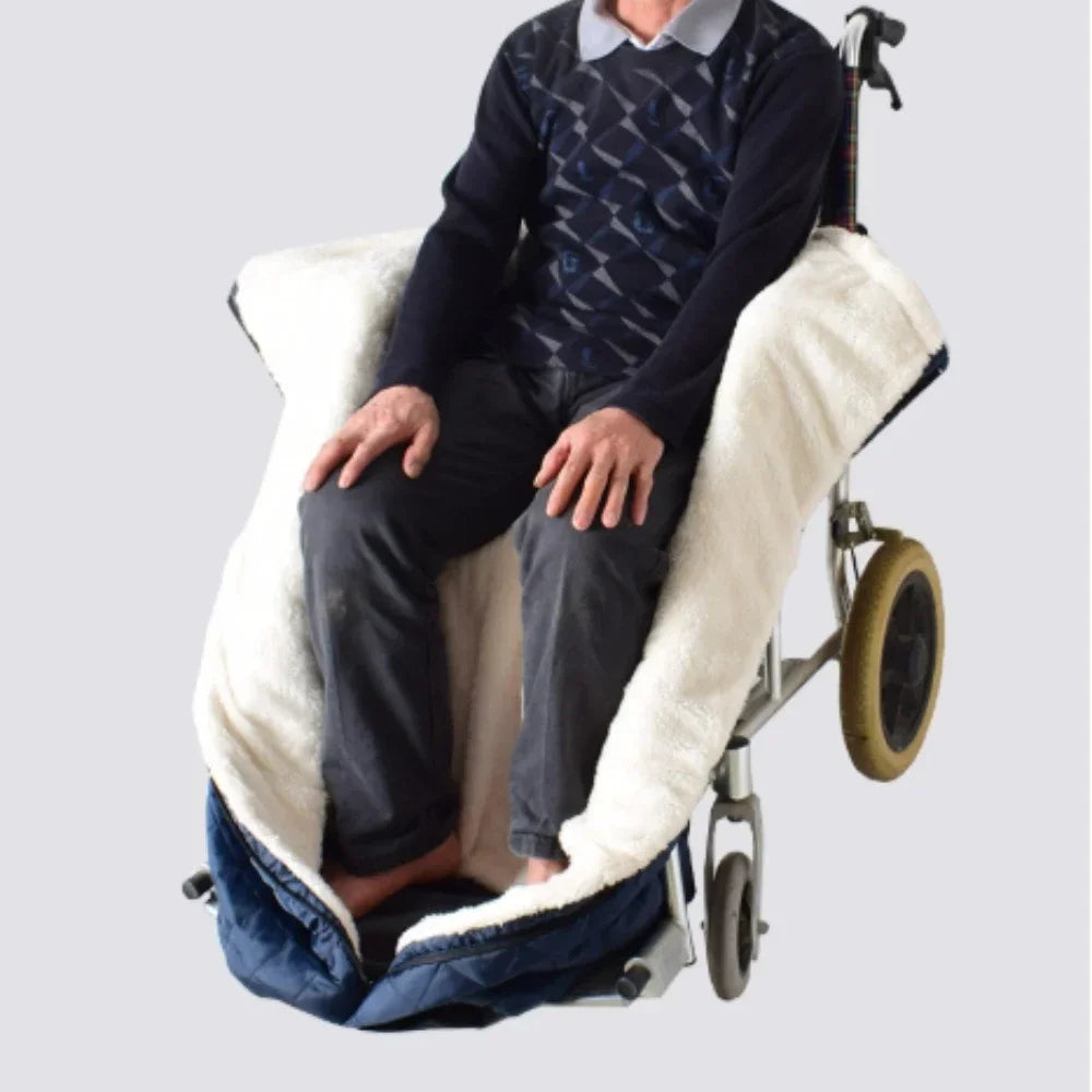 Thermodecke für Rollstuhlfahrer