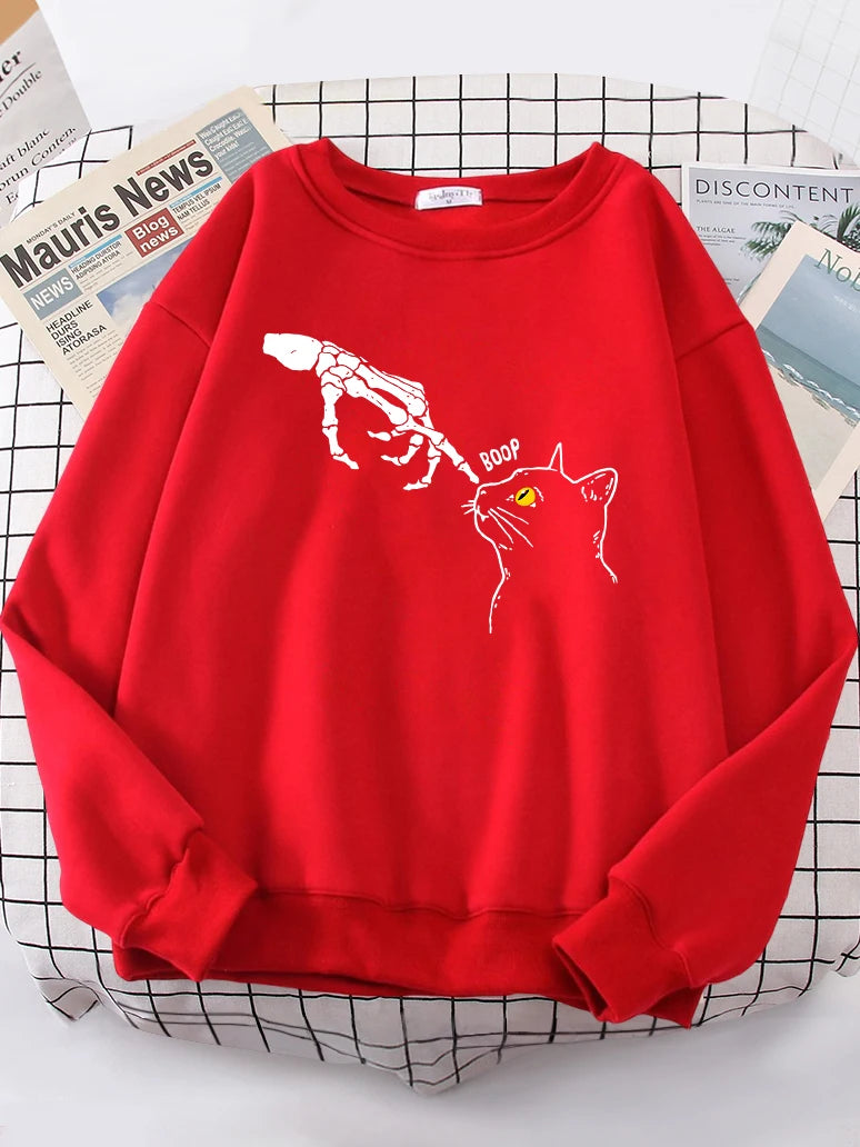 Rundhals-Pullover