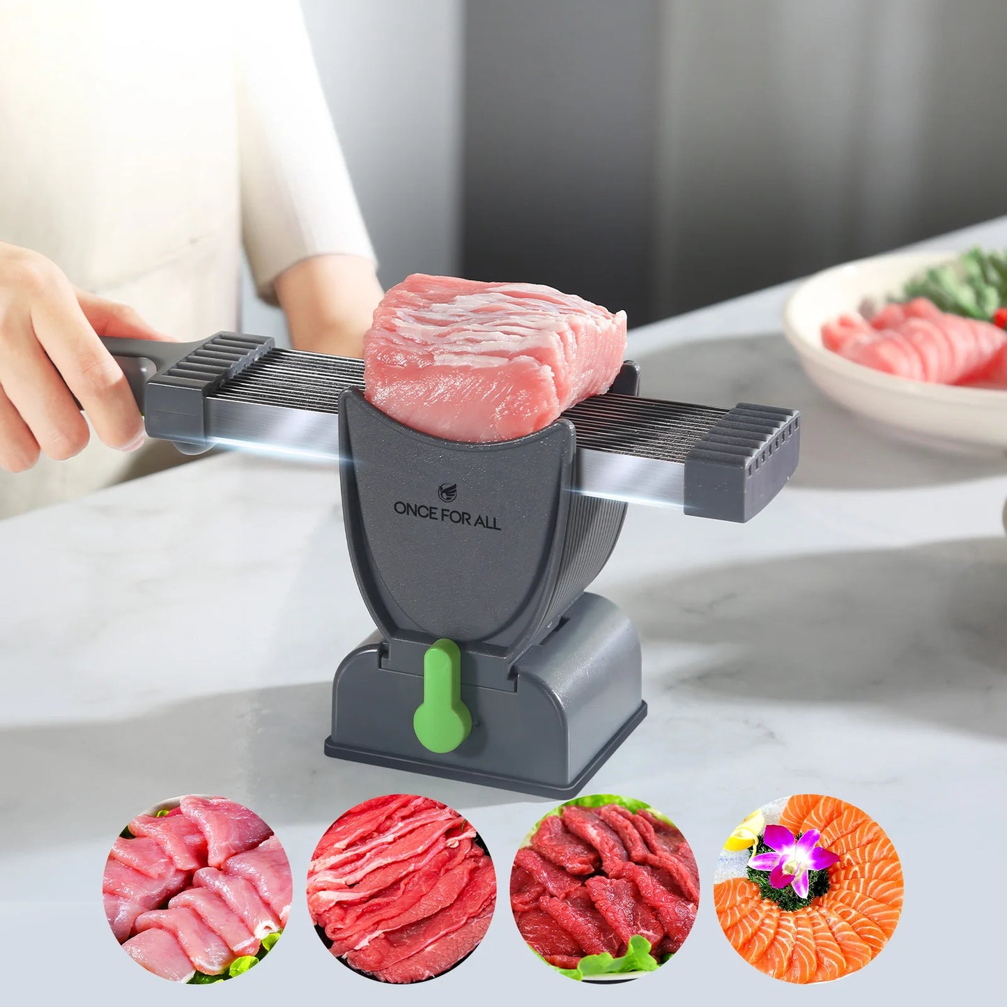 Fleischschneider und Hackmesser