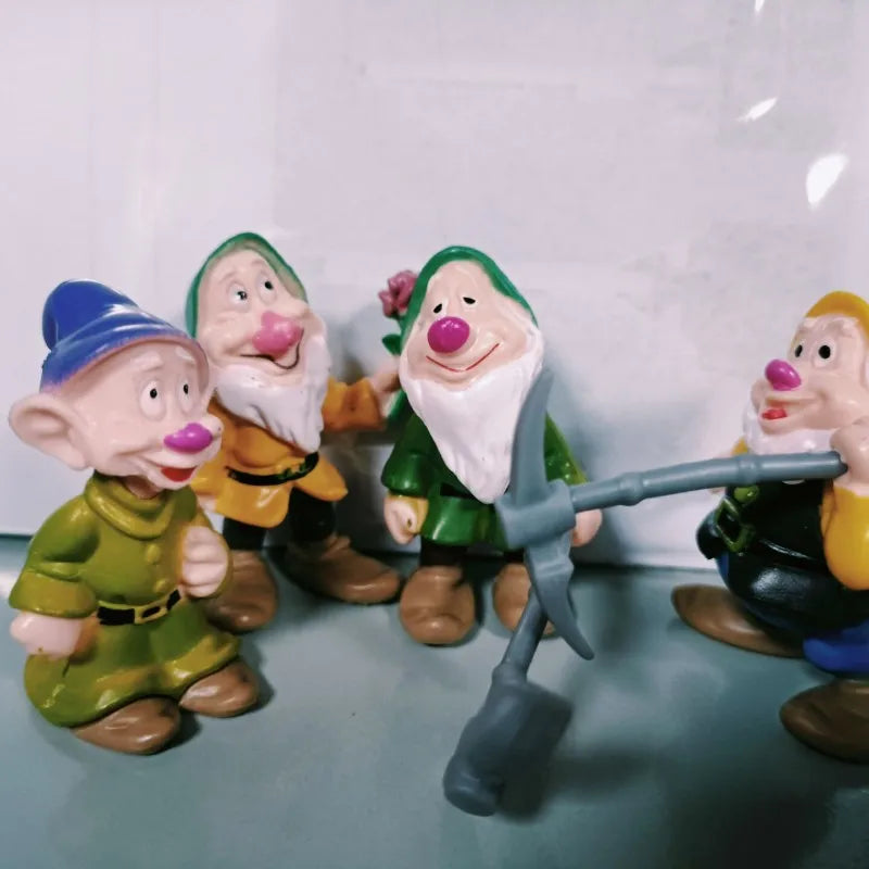 8 Teile/satz Disney Figur Spielzeug Film Schneewittchen Und Die Sieben Zwerge
