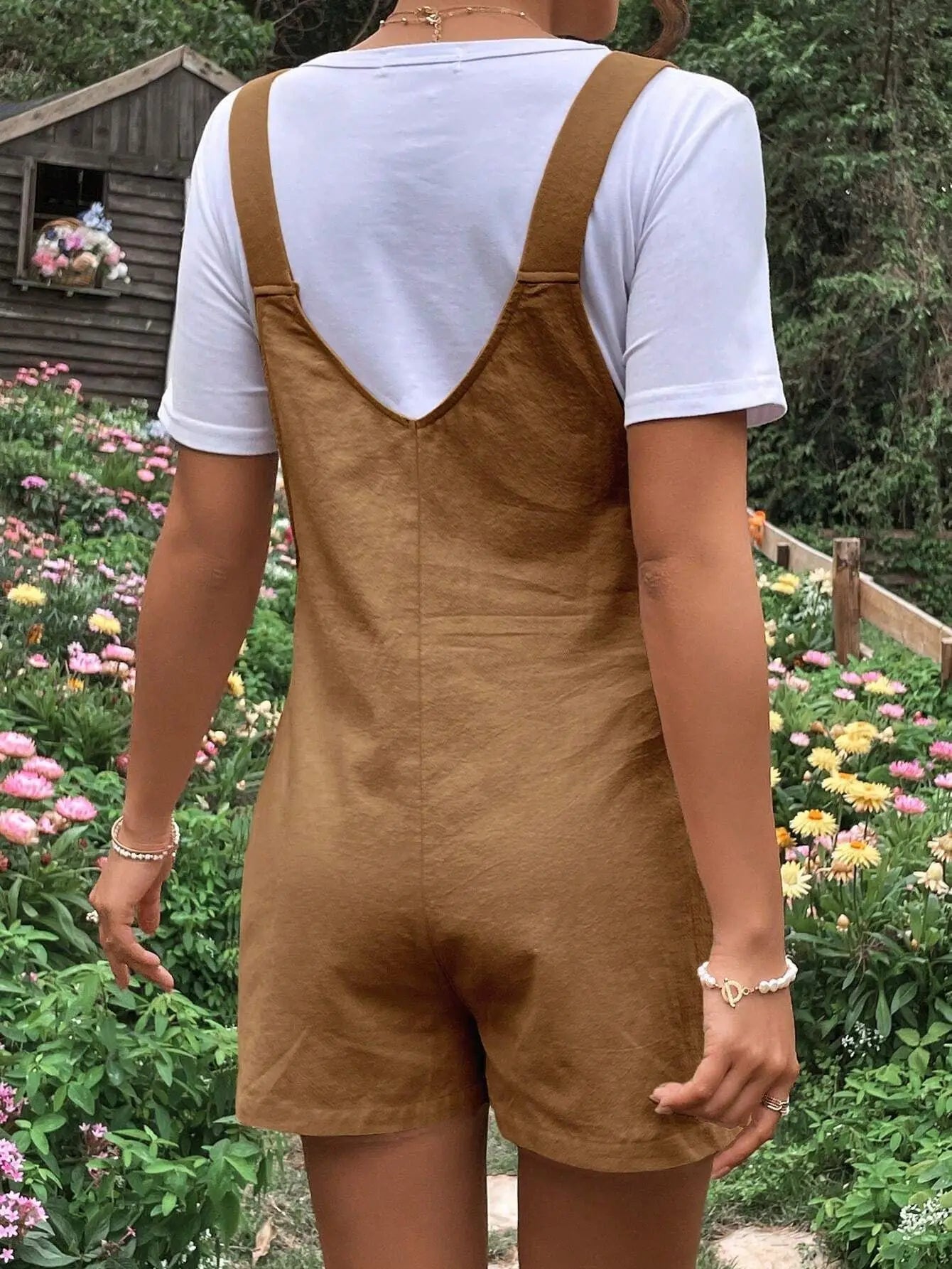 Overall Mit Verstellbarer Taille