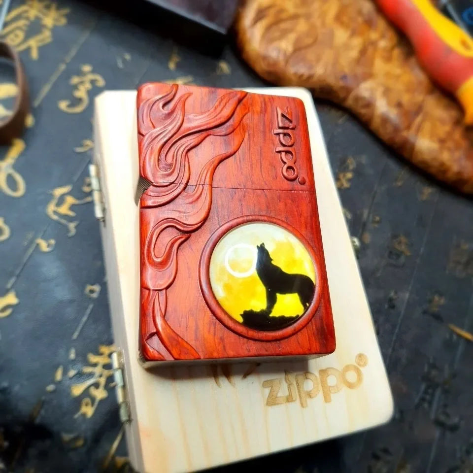 Zippo Sturmfeuerzeug Wolf