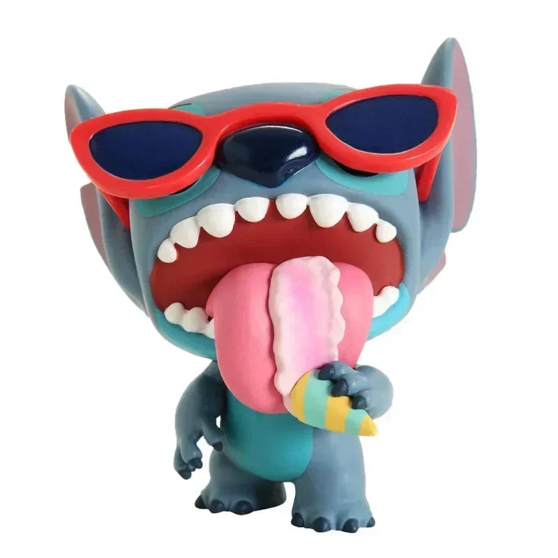 FUNKO POP Disney Stitch with Record Player 1048# Summer Stitch 636 Scrump 126# Elvis Stitch 127# Stitch 1045#