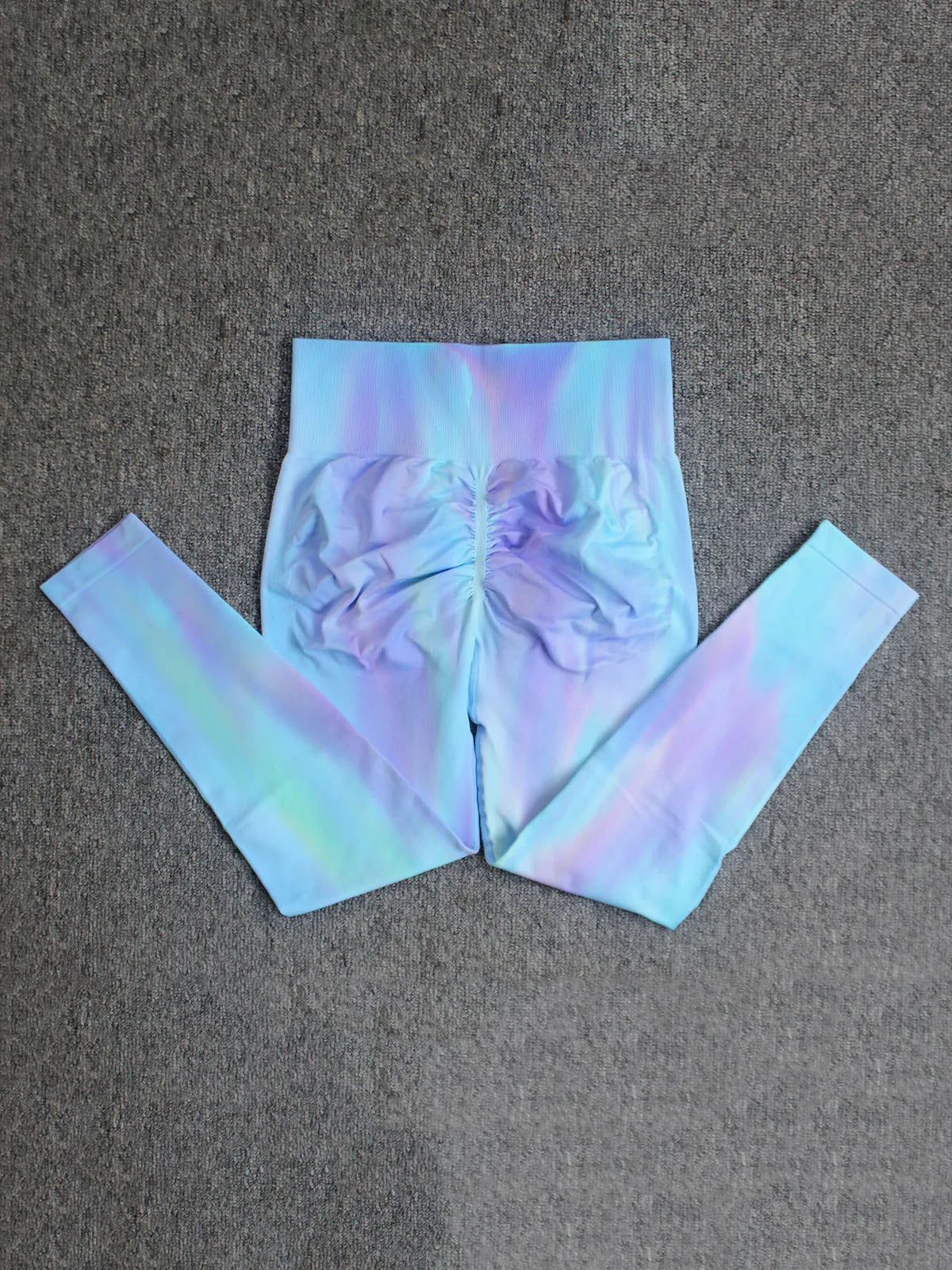 Nahtlose Push-Up-Sport-Leggings