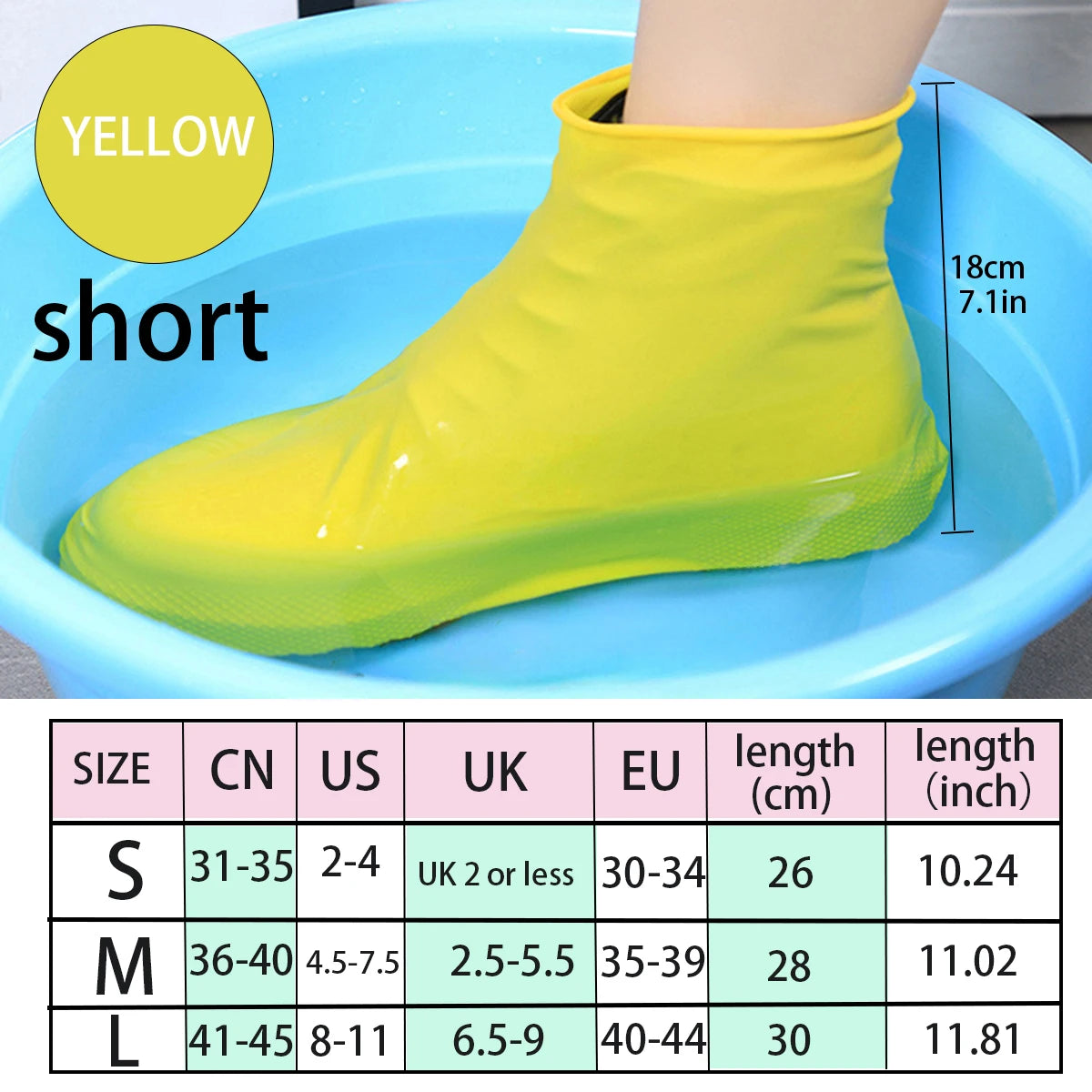 Wiederverwendbare Rutsch- & Wasserfeste Schuhüberzüge