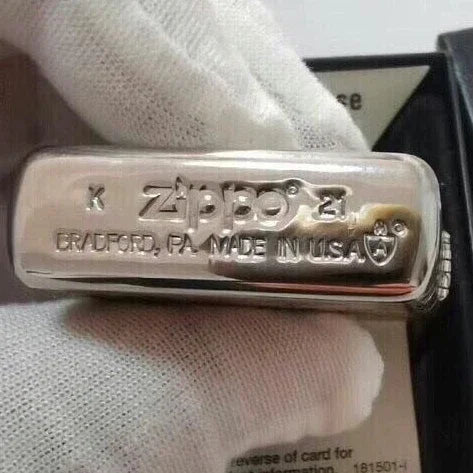 Zippo Sturmfeuerzeug Golden Floral Pattern