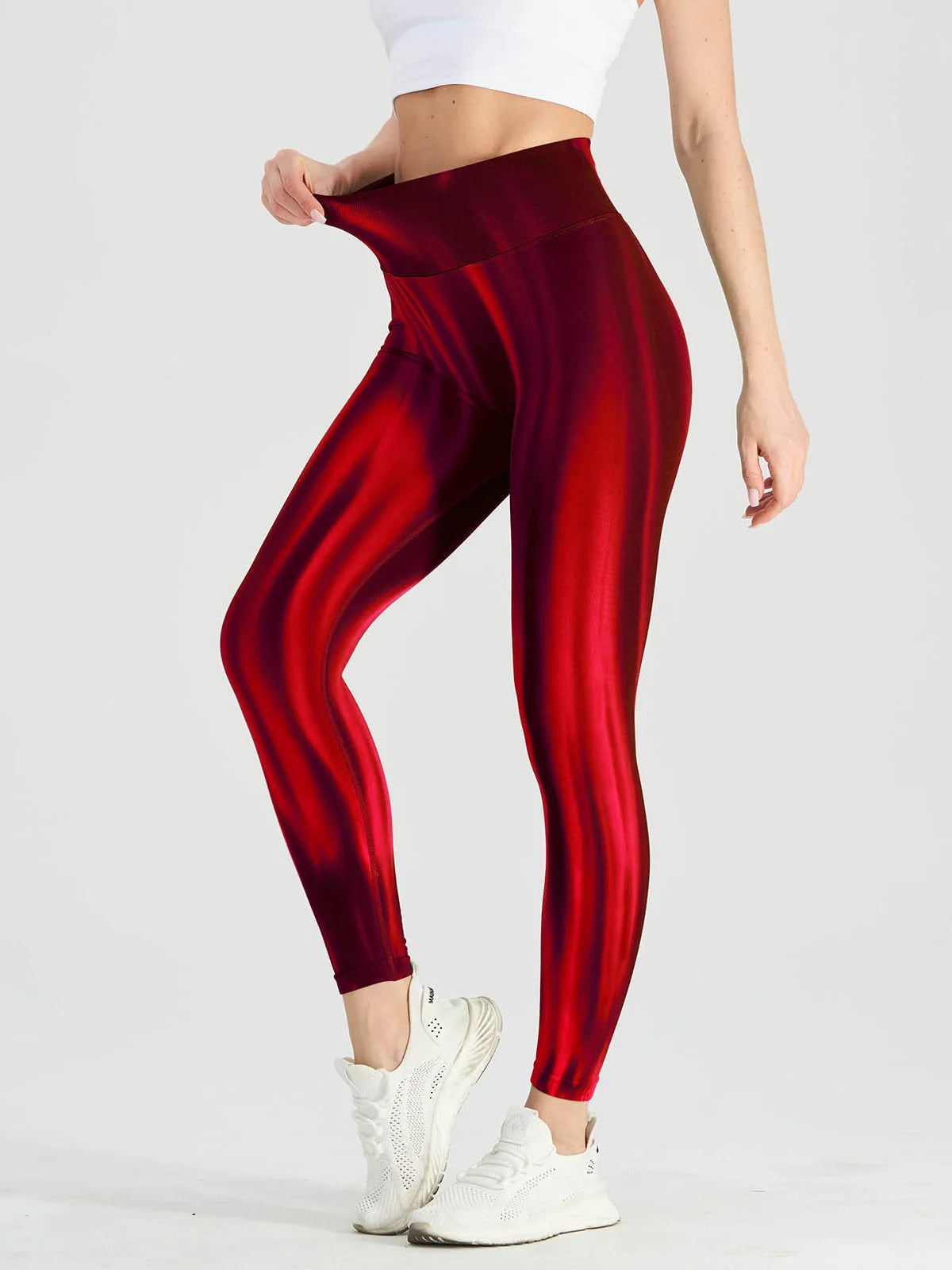 Nahtlose Push-Up-Sport-Leggings
