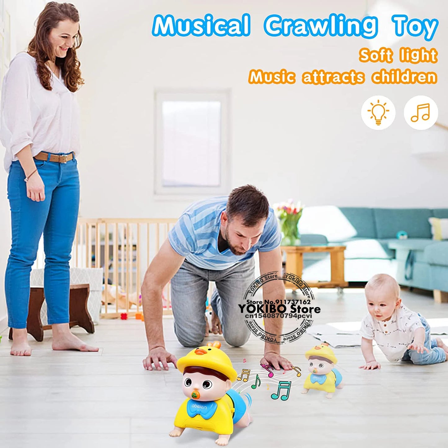 Krabbelspielzeug für Babys