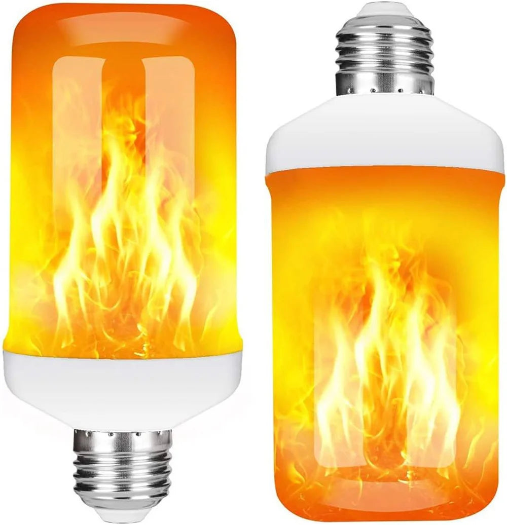 LED-Nachtlicht, Flammenglühbirne