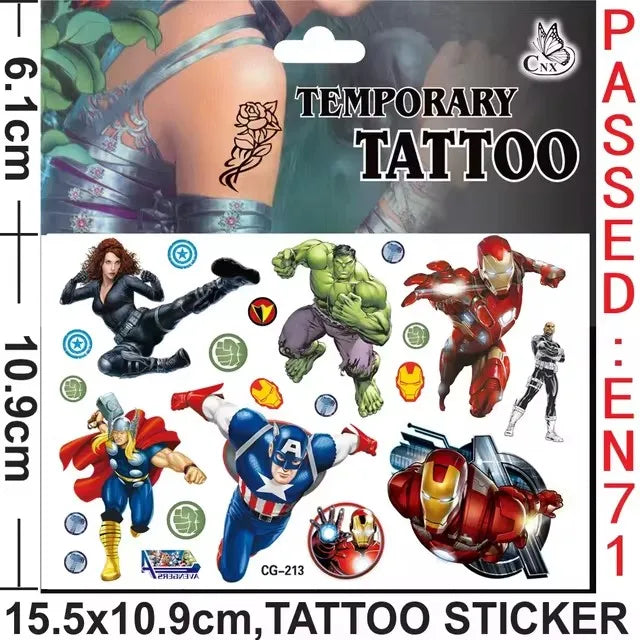 Avengers Superhelden-Geburtstagsparty-Zubehör