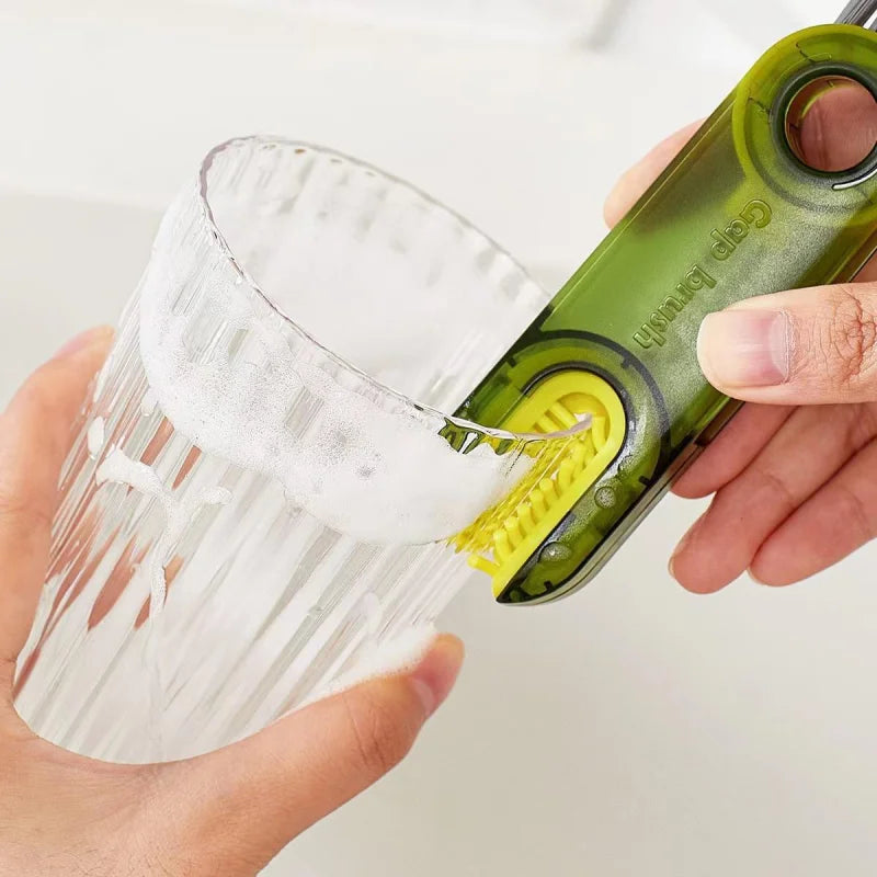 3-in-1-Flaschenspalt-Reinigungsbürste