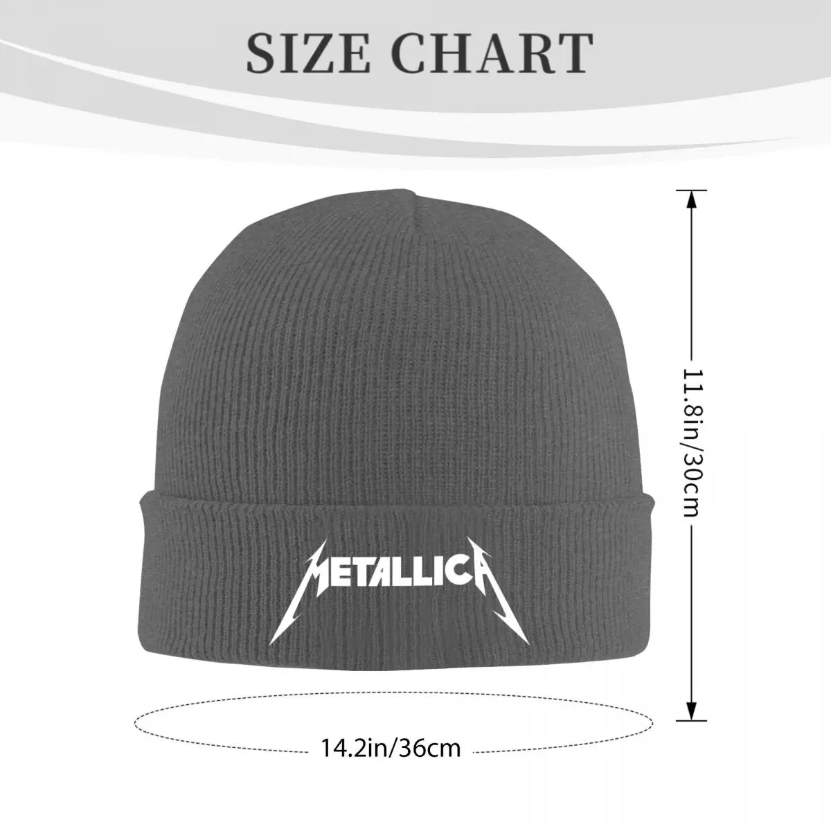 Heavy Metal Metallicas Strickmütze