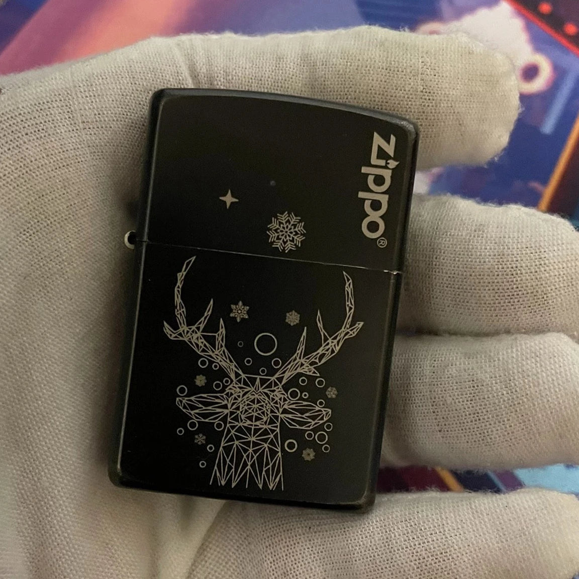 Zippo Sturmfeuerzeug schwarz